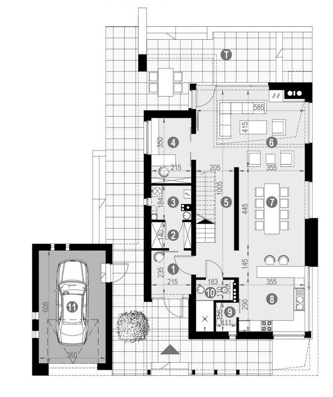 planasnamas - HK 02 Koncepcja parter P MINI 1 e1551956292954